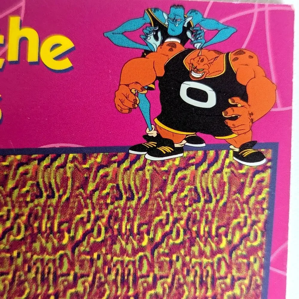 Vintage 1996 Space Jam Magic Eye Book – Invasion of the Monstars – 90s Ephemera